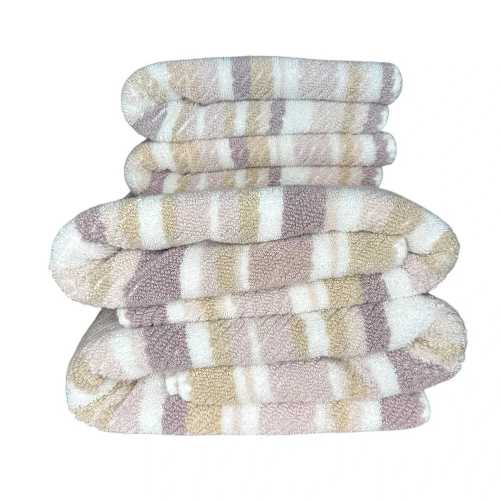 4pc Tommy Bahama Ocean Bay Stripe 2 Bath 2 Hand Towel Set